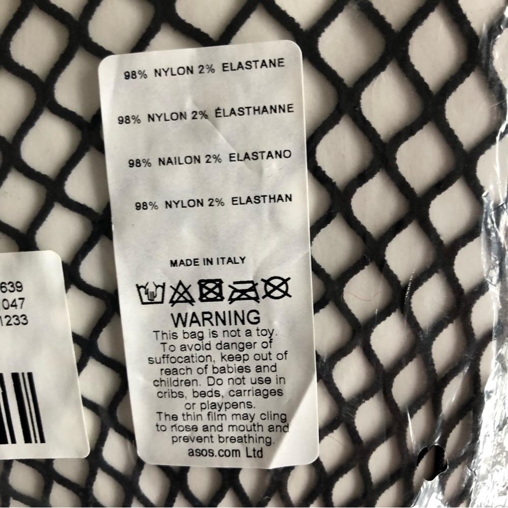 ASOS DESIGN medium fishnet tights - Picture 6 of 10
